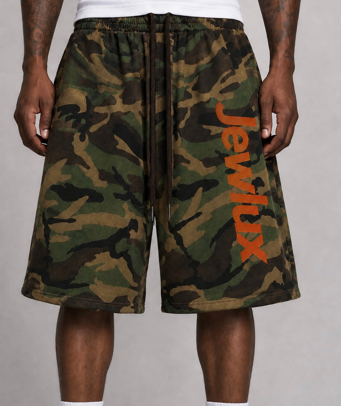 Soft Pressure Baggy Fleece Shorts