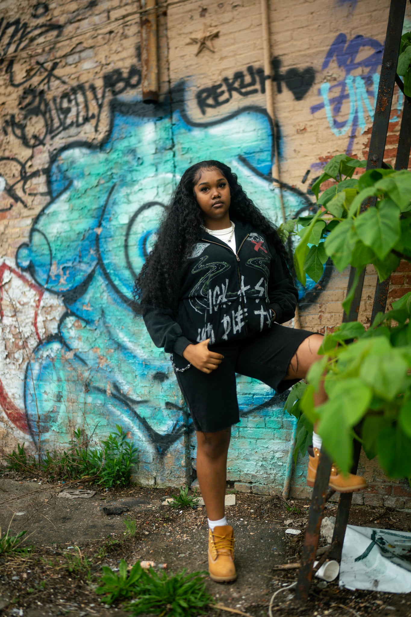 “Pick A Side” Vintage Washed Hoodie